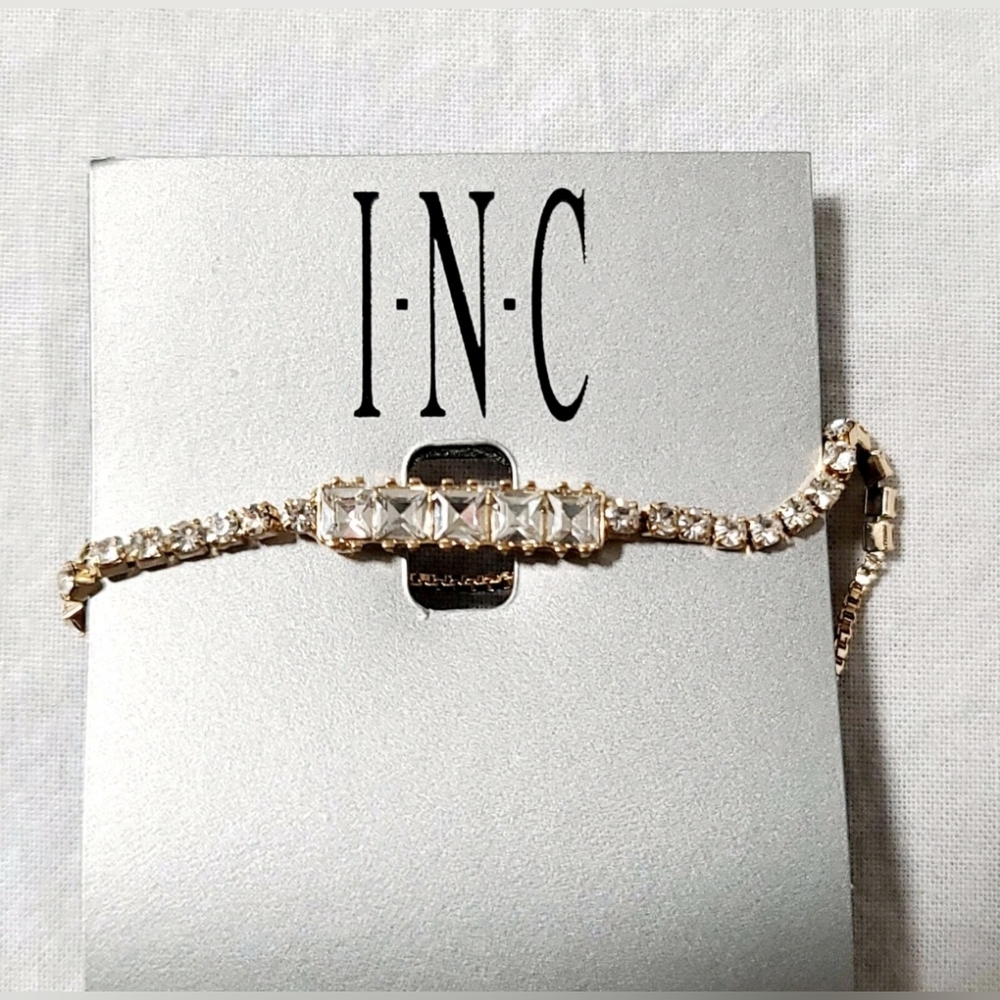 INC International Concepts Gold and White Bracelet